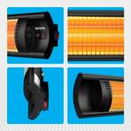 2dekans | Auronic Terrasverwarmer - Infrarood - Heater -, Tuin en Terras, Zonneschermen, Ophalen of Verzenden, Zo goed als nieuw