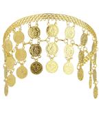 Gouden Hoofdband Muntjes, Hobby en Vrije tijd, Verzenden, Nieuw
