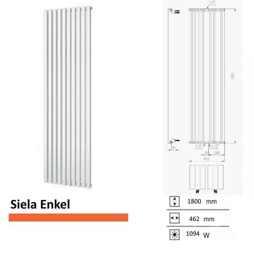 Designradiator Plieger Siena Enkele Variant 1094 Watt, Doe-het-zelf en Verbouw, Sanitair, Overige typen, Nieuw, Ophalen of Verzenden