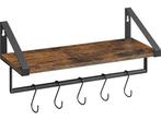 Veiling - iBella Living wandplank met 5 haken, Nieuw