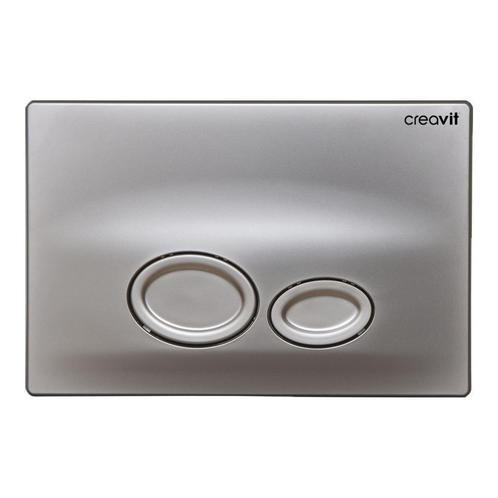 Drukplaat Creavit Drop TBV Creavit GR5003 Mat Grijs, Doe-het-zelf en Verbouw, Sanitair, Ophalen of Verzenden
