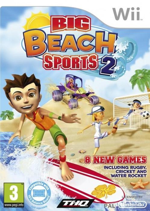 Big Beach Sports 2 (Nintendo Wii), Spelcomputers en Games, Games | Nintendo Wii, Gebruikt, Verzenden