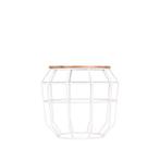 LABEL51 - Bijzettafel Pixel - Wit - 51 cm - M