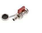 G 1/2 inch Messing 2-WayCV Vul/Aftap Kogelkraan, Verzenden, Nieuw