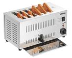 Bartscher Toaster | TS60 RVS | 6 Sleuven | 405x265x220mm, Ophalen of Verzenden, Nieuw in verpakking