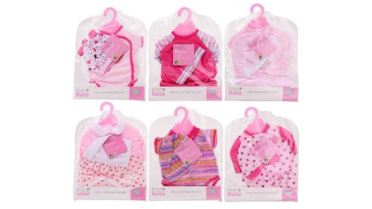 Johntoy poppenkleren op hanger 40-4 van €5,95 voor €4,76, Kinderen en Baby's, Speelgoed | Poppen, Ophalen of Verzenden