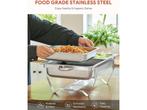 Chafing dish set RVS - 2 bakken GN 1/2 - 9L capaciteit - (2, Huis en Inrichting, Verzenden, Nieuw