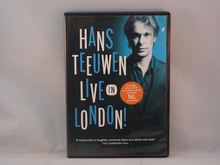 Hans Teeuwen - Live in London (DVD), Cd's en Dvd's, Dvd's | Cabaret en Sketches, Zo goed als nieuw, Verzenden