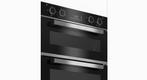 BEKO BBXTF25300x Dubbele Onderbouwoven 72 cm met LED-timer, Hete lucht, Nieuw, Ophalen of Verzenden, Oven met grill