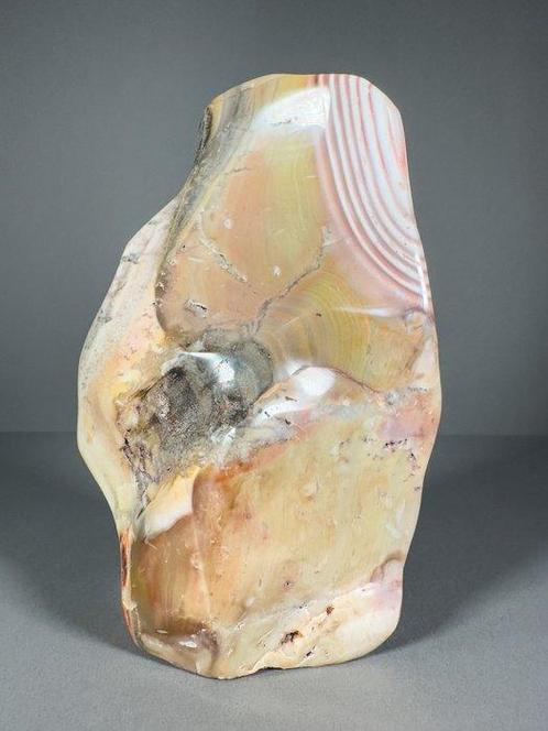 Grote polychroom jaspisblok Vrije vorm - Hoogte: 23 cm -, Verzamelen, Mineralen en Fossielen