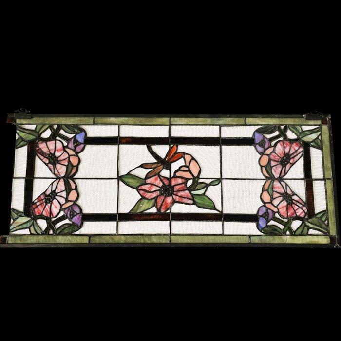 Raam - 1970-1980 - Glas in lood Raam, Antiek en Kunst, Curiosa en Brocante