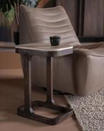 Bijzettafel Eleonora TYLER *NIEUW* 96151, 45 tot 60 cm, Japandi, Minder dan 55 cm, Nieuw