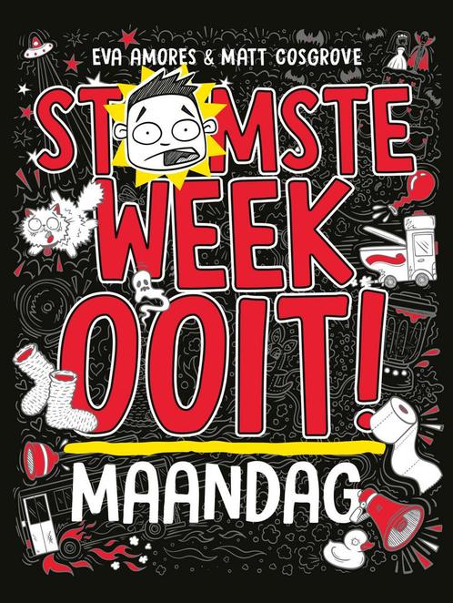 Stomste week ooit 1 - Maandag (9789021034355, Eva Amores), Boeken, Kinderboeken | Kleuters, Nieuw, Verzenden