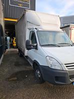 Iveco Daily 35C12 schuifzeilen + laadklep + dubbel l EXPORT!, Gebruikt, Iveco, Wit, Te koop