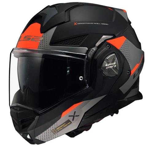 LS2 FF901 Advant X Oblivion Mat Zwart Titanium Systeemhelm, Motoren, Kleding | Motorhelmen, Systeemhelm, Heren, XXL, Nieuw met kaartje