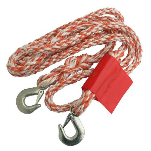 Gevlochten Sleepband Inclusief Haken - 2.5 Ton X 4 Meter - S, Auto diversen, Autogereedschap, Nieuw, Ophalen of Verzenden