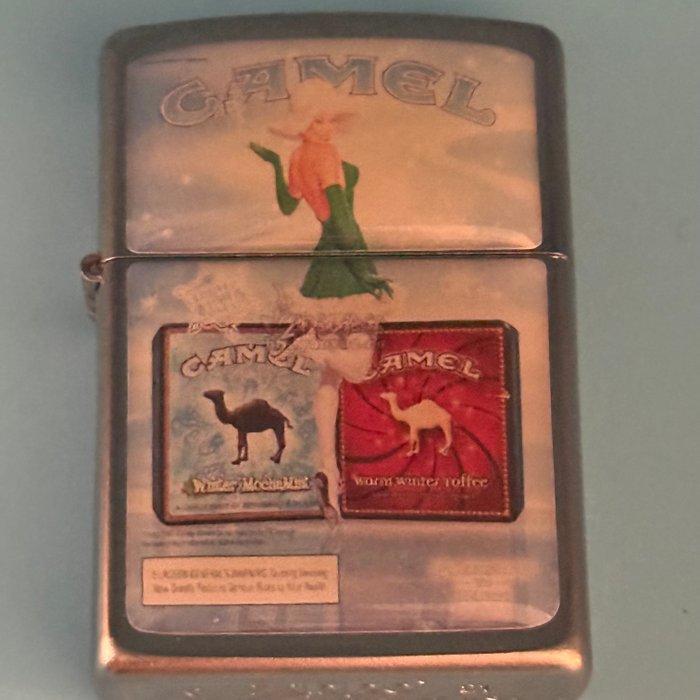 Zippo - Camel - Zonder Minimumprijs - Aansteker - Staal, Verzamelen, Rookartikelen, Aanstekers en Luciferdoosjes