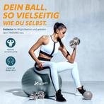 Tresko Fitness bal - Yoga bal - Pilates bal - 75cm - Grijs, Huis en Inrichting, Verzenden, Nieuw