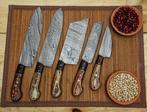 Keukenmes - Keukenscharen - complete chefset 5 stuks, zwart, Antiek en Kunst