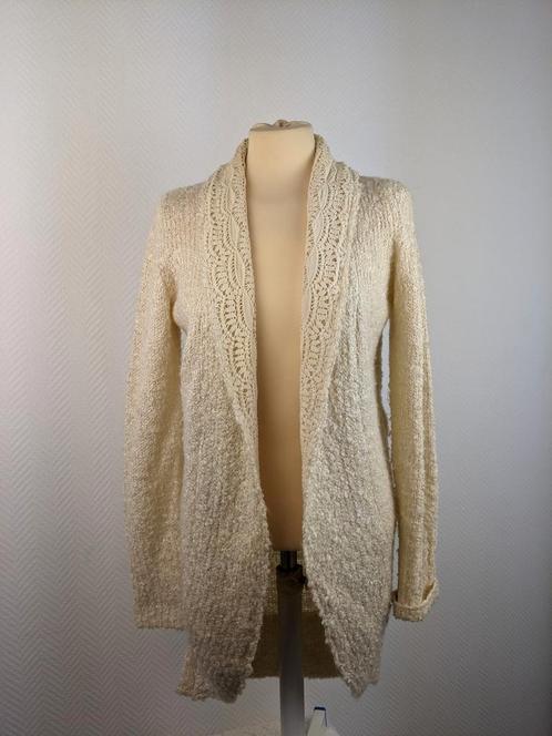 Cotton Club cream open front cardigan, Kleding | Dames, Truien en Vesten, Nieuw, Verzenden