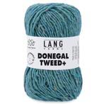 Lang Yarns Donegal Tweed+ - 73 Zeeblauw - 100% Scheerwol (, Ophalen of Verzenden, Nieuw