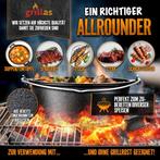 Braadpan - Gietijzeren pan - Dutch Oven - Pan gietijzer - 13, Huis en Inrichting, Keuken | Potten en Pannen, Verzenden, Zo goed als nieuw