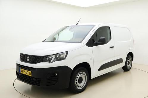 Peugeot Partner 1.5 BlueHDI Premium, Auto's, Bestelauto's, Lease, Grijs, Handgeschakeld, Overige kleuren, Financial lease, Stof