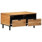 vidaXL Salontafel 80x54x40 cm massief acaciahout, 50 tot 100 cm, Verzenden, Nieuw, 50 tot 100 cm