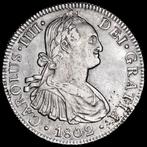 Spanje. Carlos IV (1788-1808). 8 Reales 1802 Mexico  (Zonder