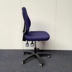 Gispen Bureaustoel zonder armleuningen, donker blauw