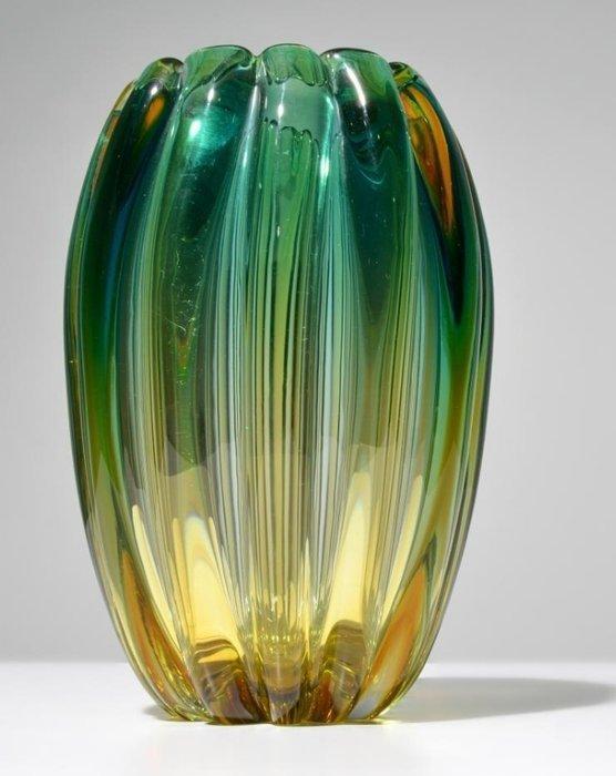 Seguso Vetri dArte, Attr. - Flavio Poli - Vaas - Muranoglas, Antiek en Kunst, Antiek | Glas en Kristal
