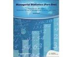 Custom Managerial Statistics Part 1 - Custom Managerial, Boeken, Ophalen of Verzenden, Nieuw