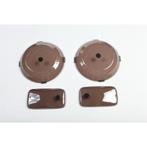 Rugged Ridge Headlight&Turn Signal Cover Set Smoke 97-06TJ -, Ophalen of Verzenden, Nieuw