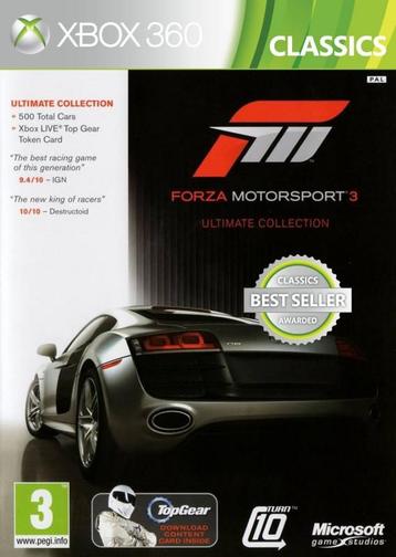 Forza Motorsport 3 Ultimate Collection (classics) (Xbox 360) beschikbaar voor biedingen