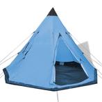 Tent 4 personen blauw (Kampeertenten, Outdoor Kamperen), Caravans en Kamperen, Kampeeraccessoires, Nieuw