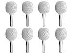 Veiling - 8x Beaux handdouche 3 straalsoorten Port chroom, Nieuw