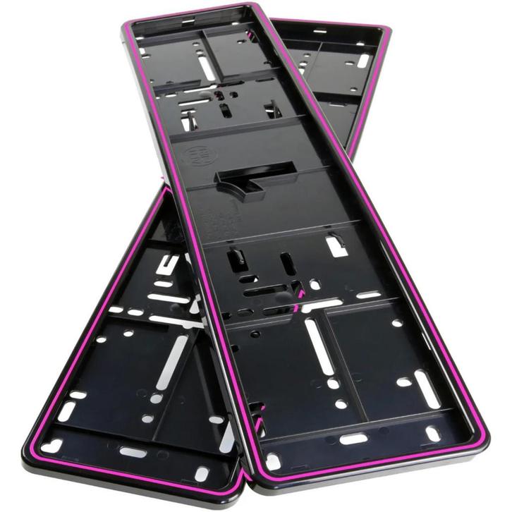 Alti Giri Kentekenplaathouders auto - ABS-kunststof - kli..., Auto diversen, Auto-accessoires, Nieuw, Ophalen of Verzenden