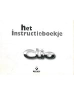 1998 RENAULT CLIO INSTRUCTIEBOEKJE NEDERLANDS, Auto diversen, Handleidingen en Instructieboekjes