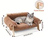 Kattenbank van hout – Ventilerend en eenvoudig te reinigen, Dieren en Toebehoren, Kattenmanden, Verzenden, Nieuw