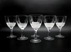 Moser & Söhne - Drinkset (6) - KONINKLIJK - Kristal - witte, Antiek en Kunst, Antiek | Meubels | Tafels