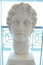 Oud-Grieks, Hellenistisch Marmer Bust - 40 cm, Antiek en Kunst