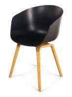 HAY About A Chair AAC22 Lacquered Oak, zwart-eiken, Huis en Inrichting, Stoelen, Ophalen of Verzenden, Nieuw