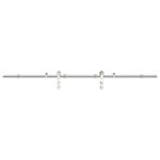 RVS Schuifdeur Systeem 200cm - Tweedekansje! OP=OP, Doe-het-zelf en Verbouw, Deuren en Horren, 100 tot 120 cm, Binnendeur, Nieuw