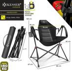 KESSER® Campingstoel opvouwbare schommelstoel tot 160 kg | v, Verzenden, Nieuw