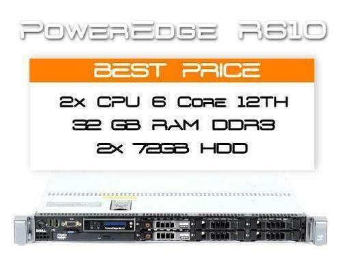 Dell R710 / 12 Core 24TH / 32GB RAM / 2x 72GB 10K SAS, Computers en Software, Servers, Zo goed als nieuw, 2 tot 3 Ghz, Hot swappable onderdelen