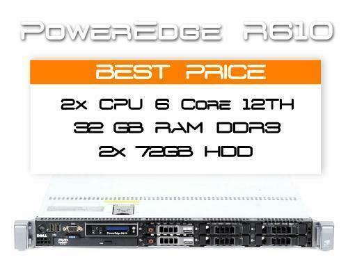 Dell R710 / 12 Core 24TH / 32GB RAM / 2x 72GB 10K SAS, Computers en Software, Servers, Zo goed als nieuw, 2 tot 3 Ghz, Hot swappable onderdelen