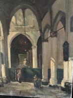 European School (XX) - Interieur van een kerk