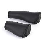 Handvatten | Velo | Handlz (13.5 cm, Leer, Zwart), Fietsen en Brommers, Verzenden, Nieuw, Velo