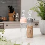 Haakaa Zuigfles Squeeze met lepel - 120ml, Ophalen of Verzenden, Nieuw, Overige typen