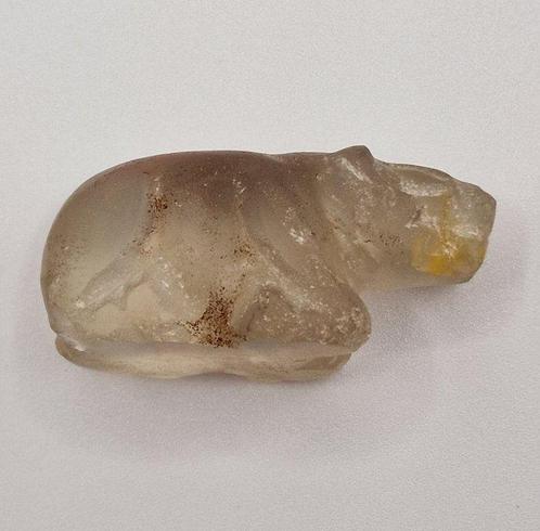 West-Aziatisch Bergkristal Zeldzame Beer Keeptalisman - 52, Antiek en Kunst, Antiek | Overige Antiek